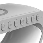 Cargar imagen en el visor de la galería, 2023 New Intelligent G Shaped LED Lamp Bluetooth Speake Wireless Charger Atmosphere Lamp App Control For Bedroom Home Decor
