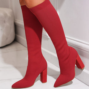 Thick High-heeled Thigh Boot Women