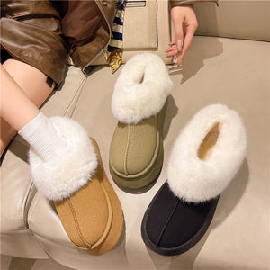 Women's Winter Thicken Thermal Fur Snow Boots