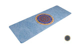 Ladda upp bild till gallerivisning, 1.5mm Natural Rubber Slip-resistant Yoga Mats Yoga Blanket Folding Fitness Mat High Temperature Travel Printing Mats
