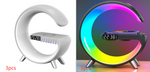 Cargar imagen en el visor de la galería, 2023 New Intelligent G Shaped LED Lamp Bluetooth Speake Wireless Charger Atmosphere Lamp App Control For Bedroom Home Decor
