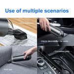 Ladda upp bild till gallerivisning, Baseus Car Vacuum Cleaner Wireless Mini Portable Handheld Auto Vacuum Cleaner 4000Pa Car Interior Interior Keyboard Dust пылесос
