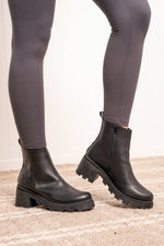 Load image into Gallery viewer, Copy of Legend Side Zipper Faux Leather Booties
