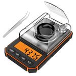 Charger l&#39;image dans la galerie, Electronic Digital Scale Portable Mini Scale Precision Professional Pocket Scale Milligram 50g Calibration Weights
