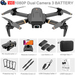 Charger l&#39;image dans la galerie, V4 Rc Drone 4k HD Wide Angle Camera 1080P WiFi fpv Drone Dual Camera Quadcopter Real-time transmission Helicopter Toys
