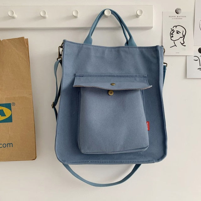 Corduroy  Women Shopper Bag Designer Handbag Autumn and Winter Girls Student Bookbag Female Canvas Shoulder Tote Bag