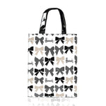 Ladda upp bild till gallerivisning, London Style PVC Reusable Shopping Bag Women&#39;s Bag Eco Friendly Flower Shopper Bag Waterproof Handbag Lunch Tote Shoulder Bag
