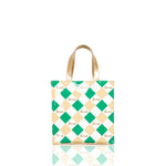 Lade das Bild in den Galerie-Viewer, London Style PVC Reusable Shopping Bag Women&#39;s Bag Eco Friendly Flower Shopper Bag Waterproof Handbag Lunch Tote Shoulder Bag
